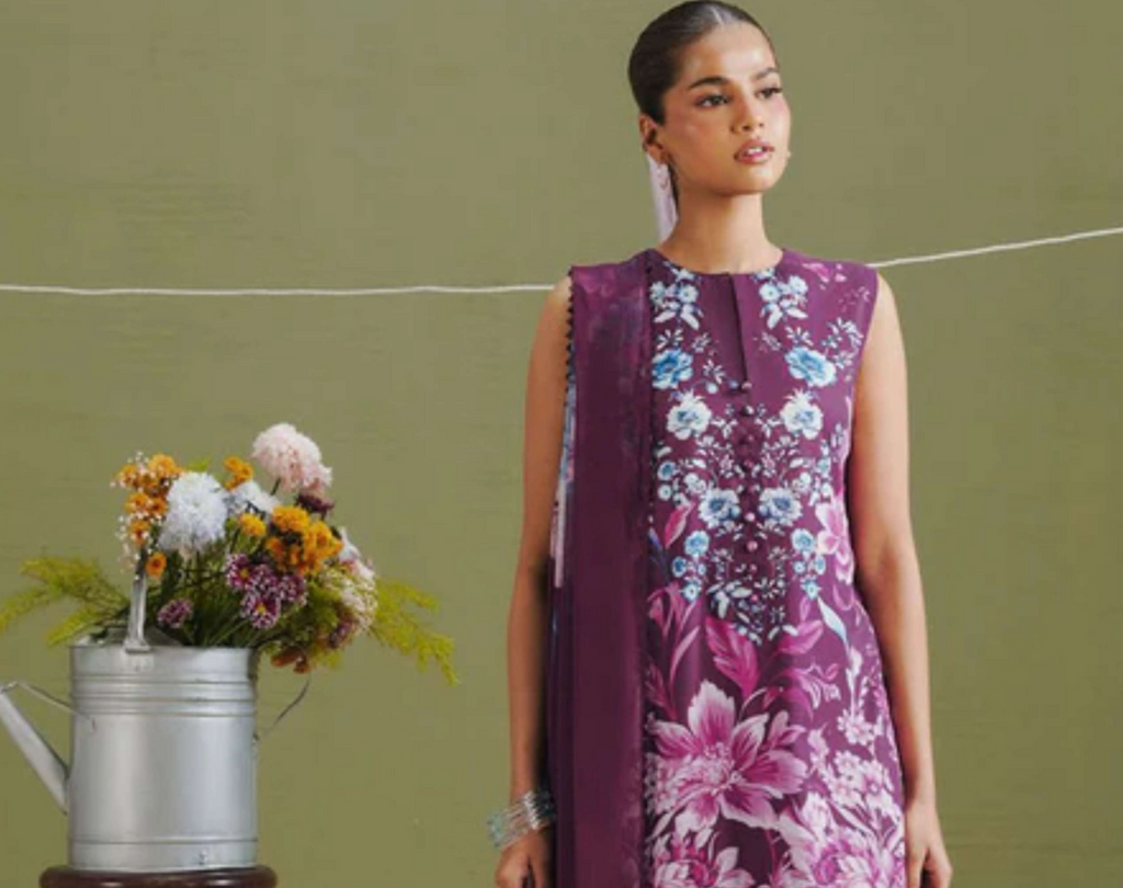 Coco by zarashajhan ( unstitched 3pc )