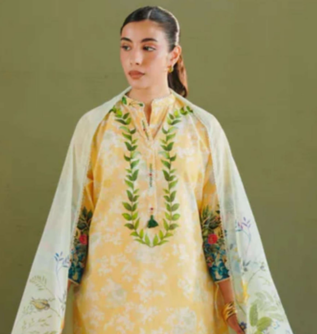 Coco by zarashajhan ( unstitched 3pc