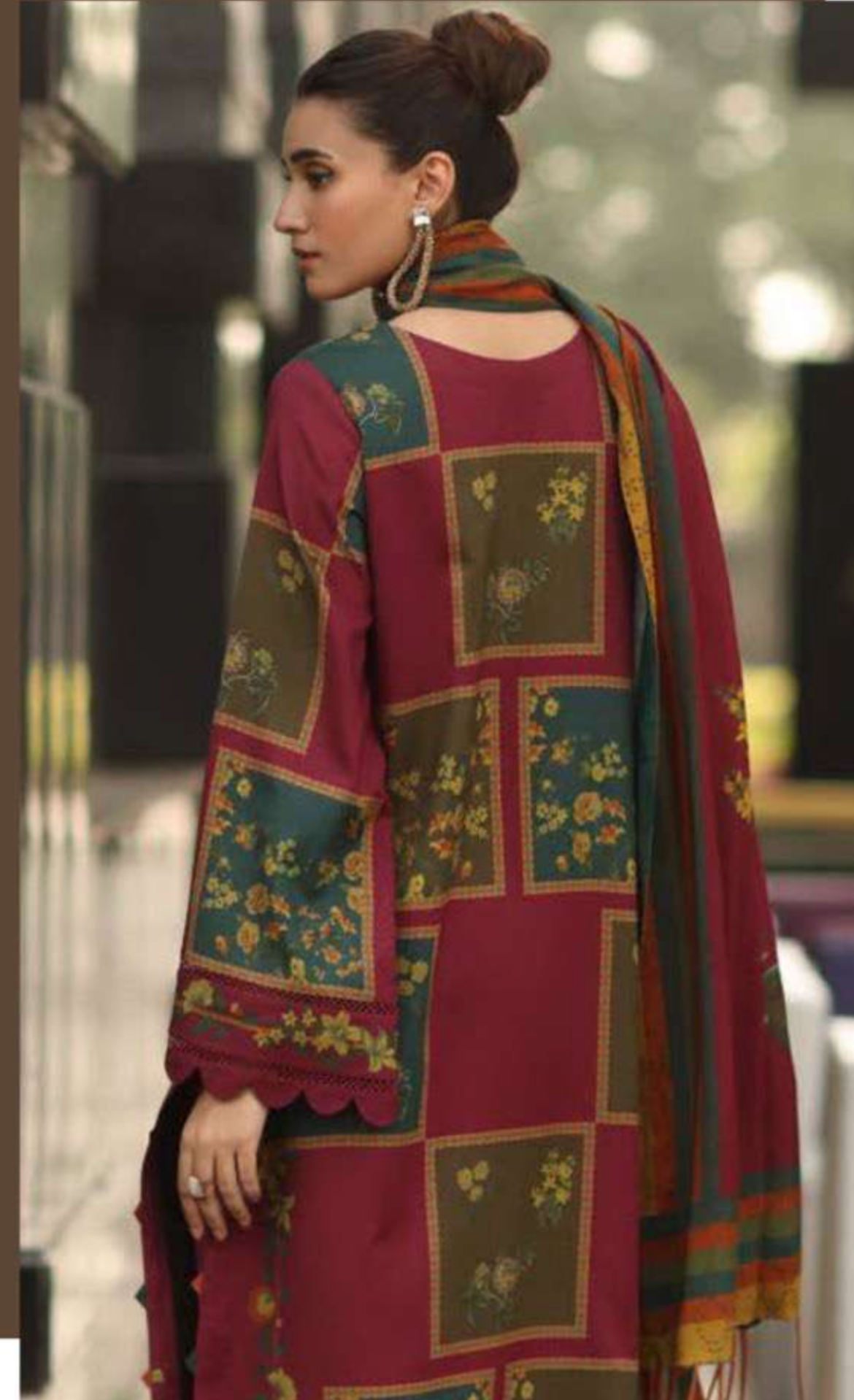 Ethnic unstitched 3pc set