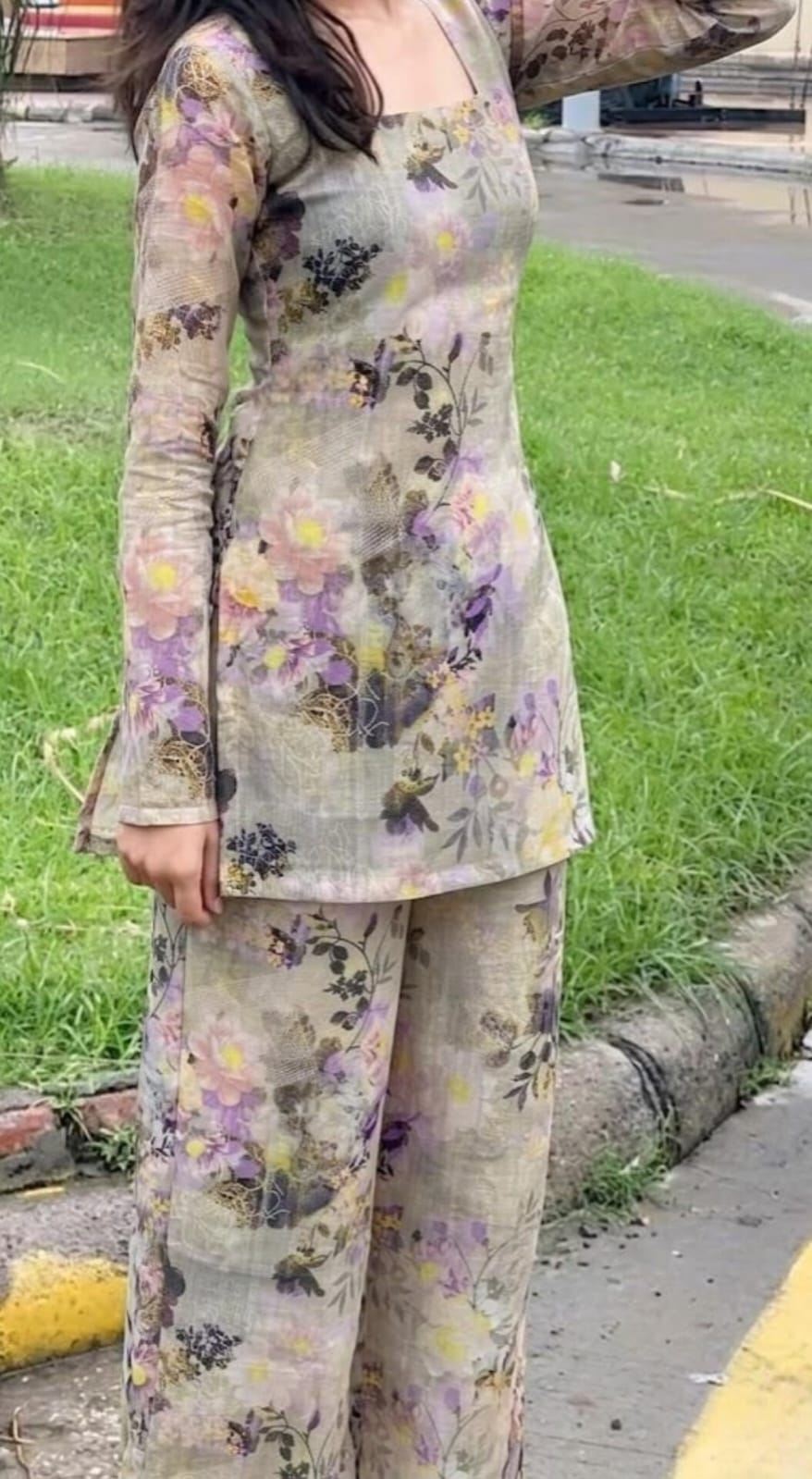 Printed Corset kurti