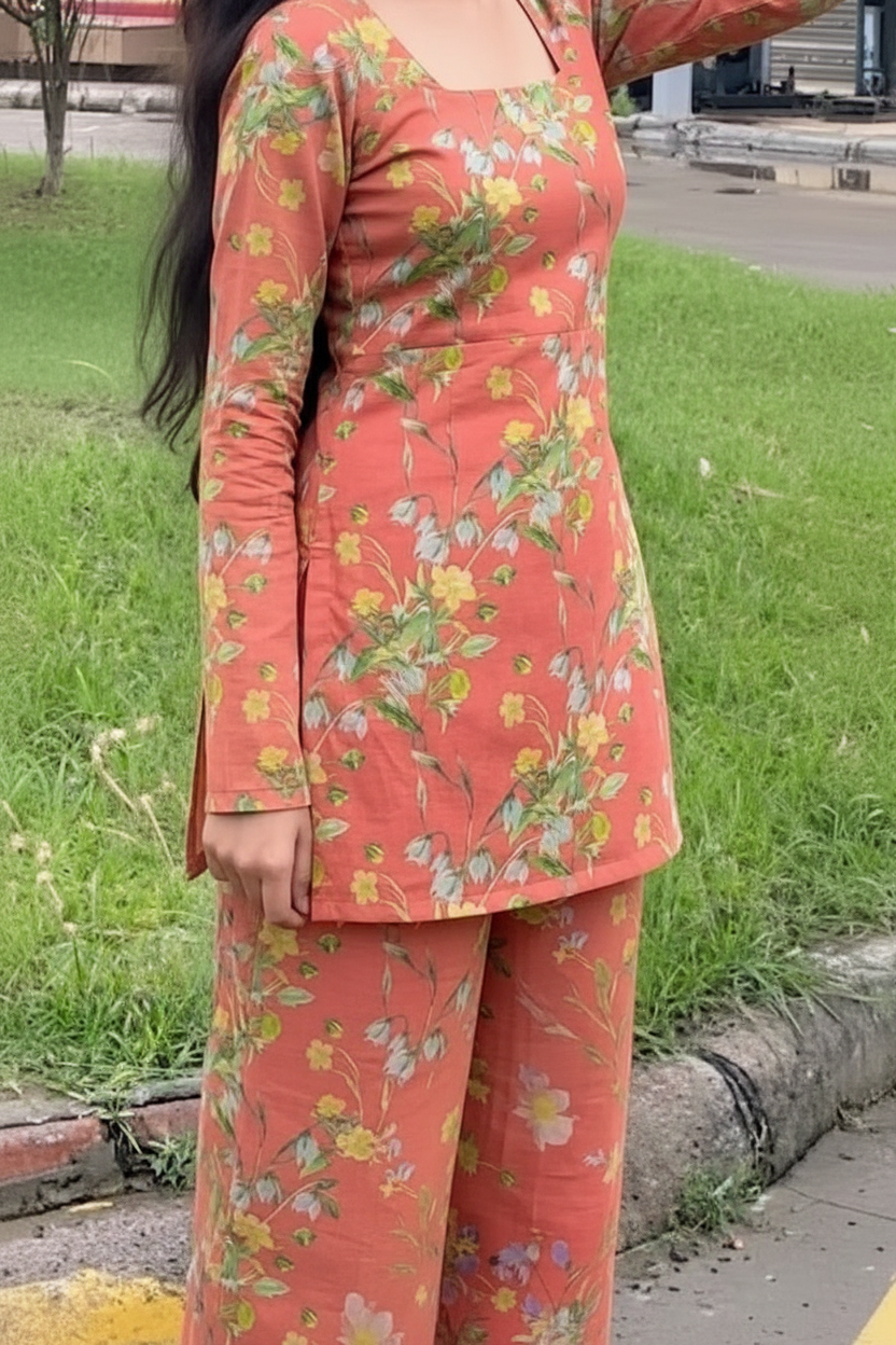 2pc Corset kurti