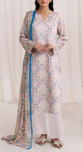 Ethnic summer Unstitched 2pc set