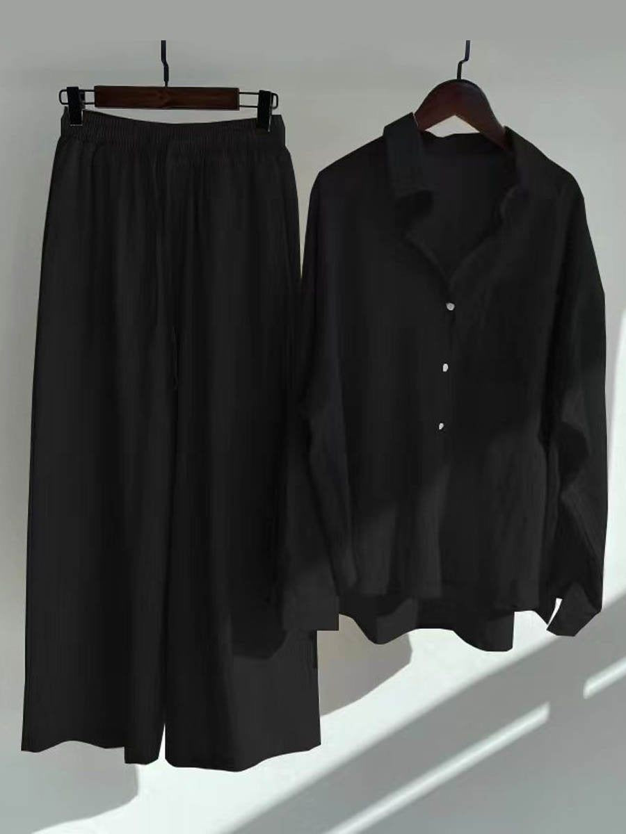 Midnight black co ord set