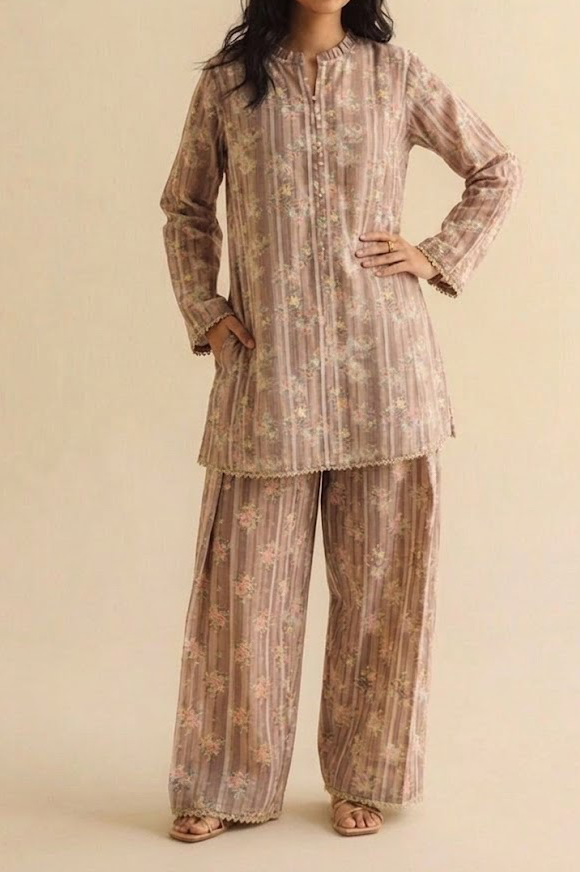 2pc moose brown co-ord set