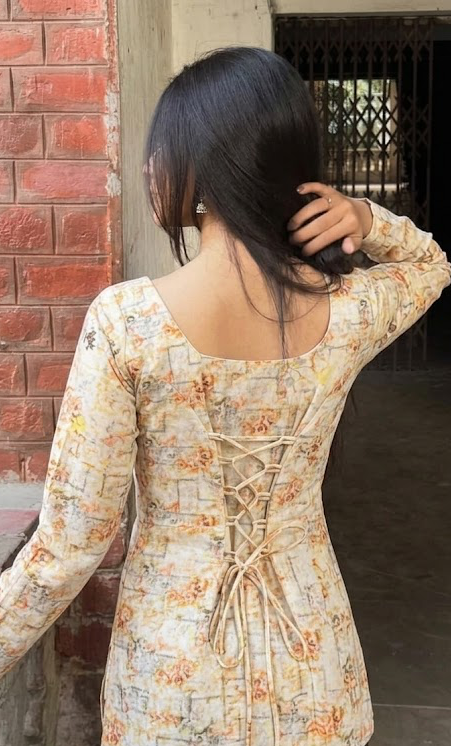 2pc Viral corset kurti