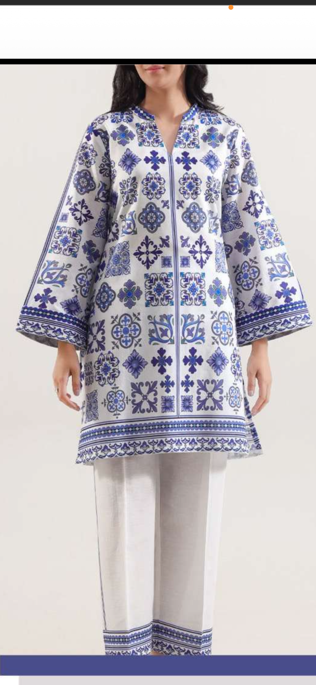 Ethnic Unstitched ethnic 3pc set