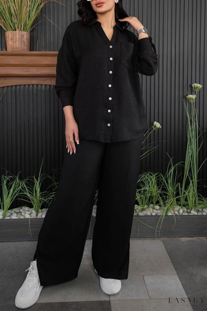 Midnight black co ord set