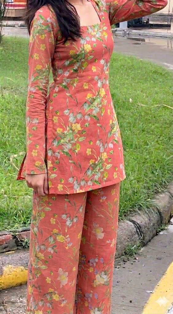 2pc Corset kurti