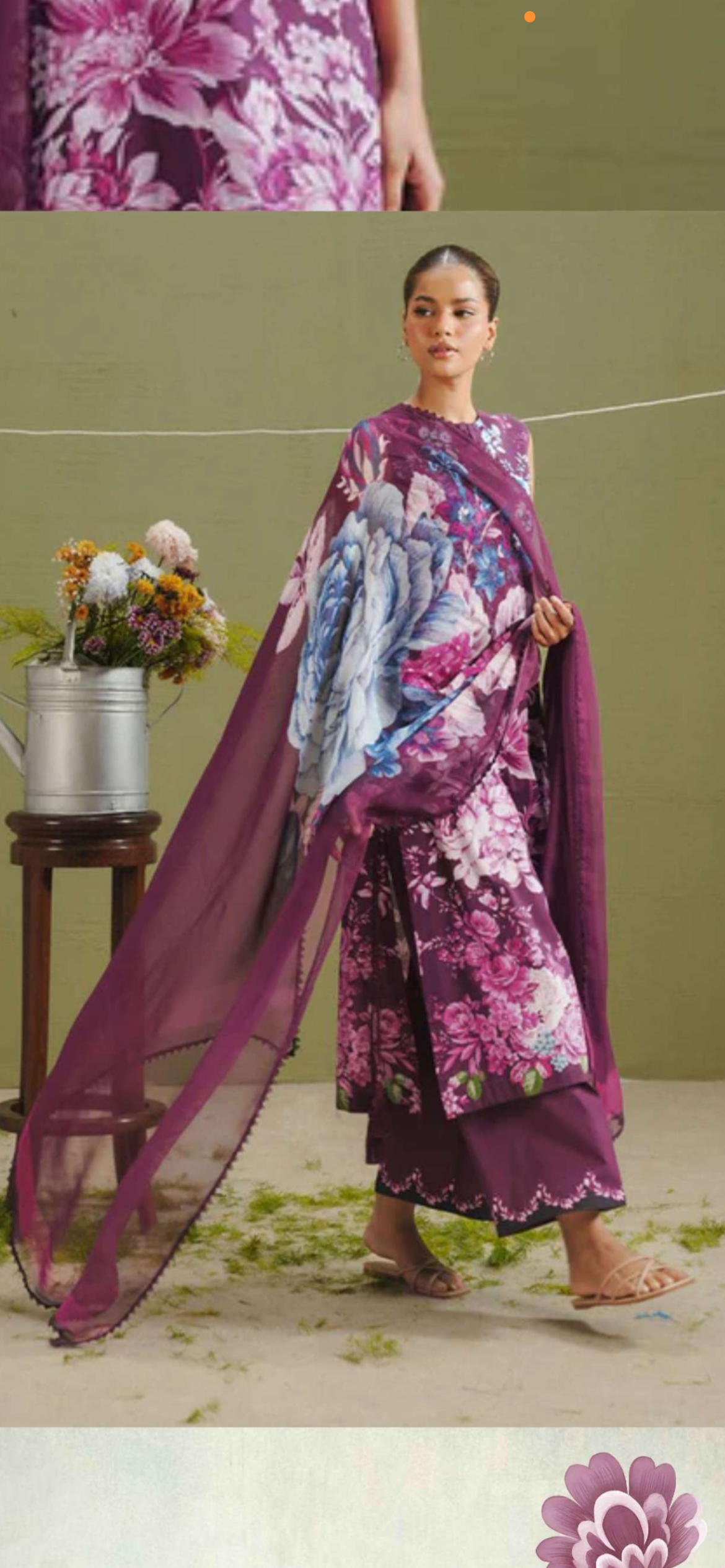 Coco by zarashajhan ( unstitched 3pc )