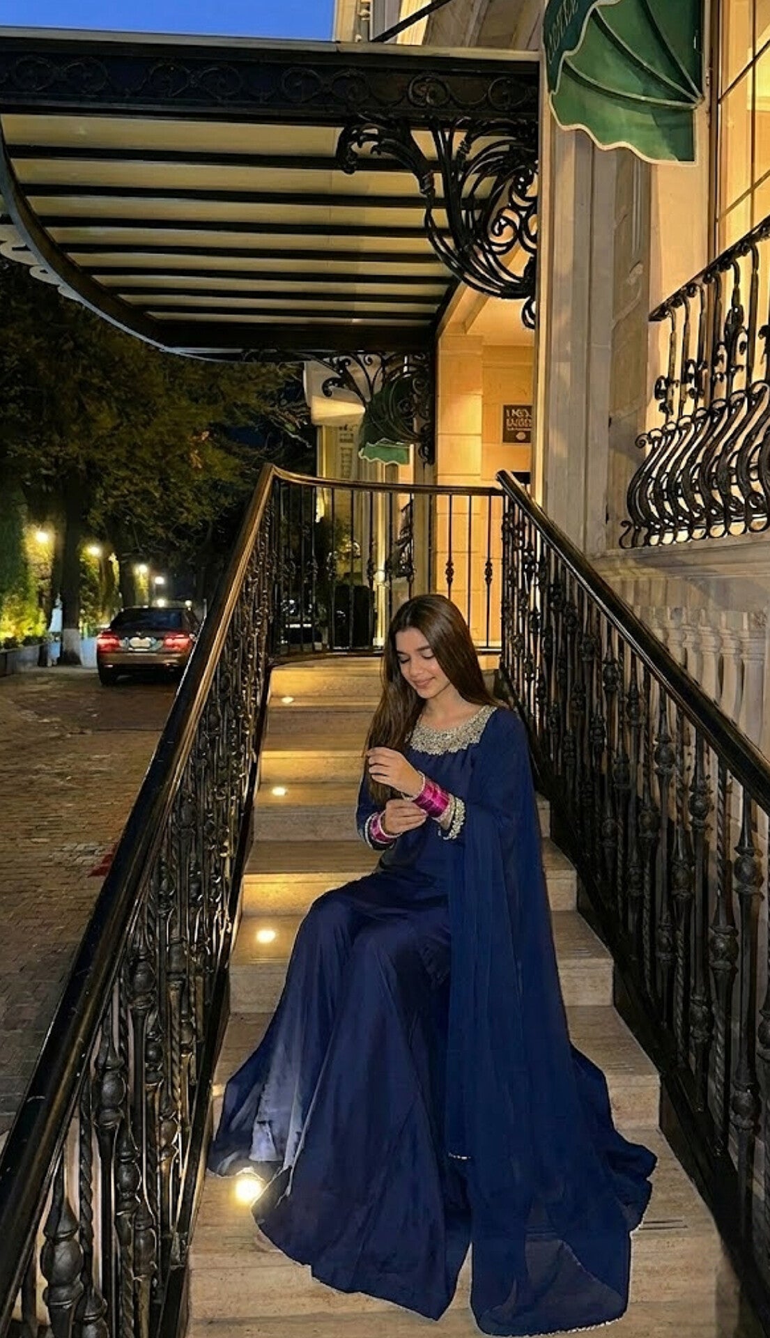 3pc Navy blue outfit