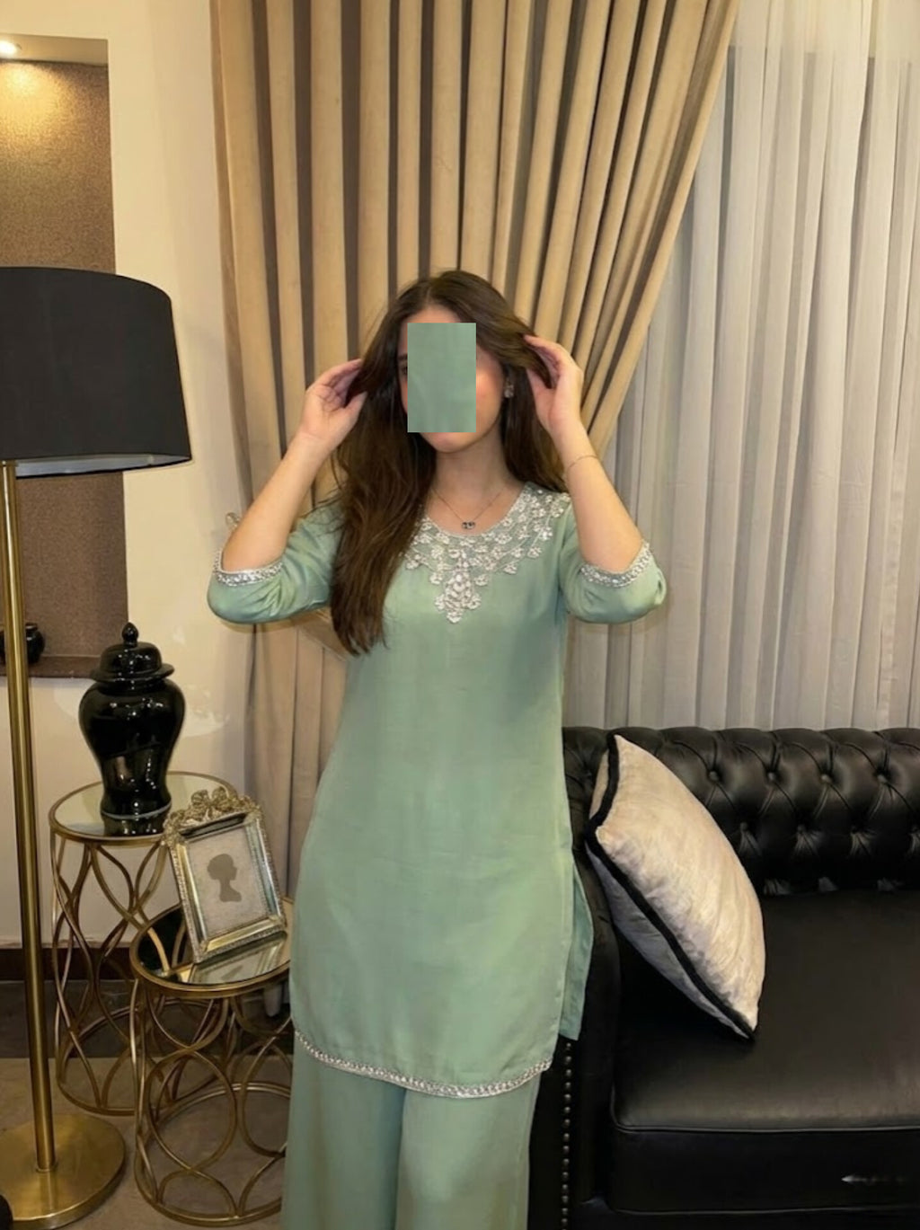 3pc ghazal outfit