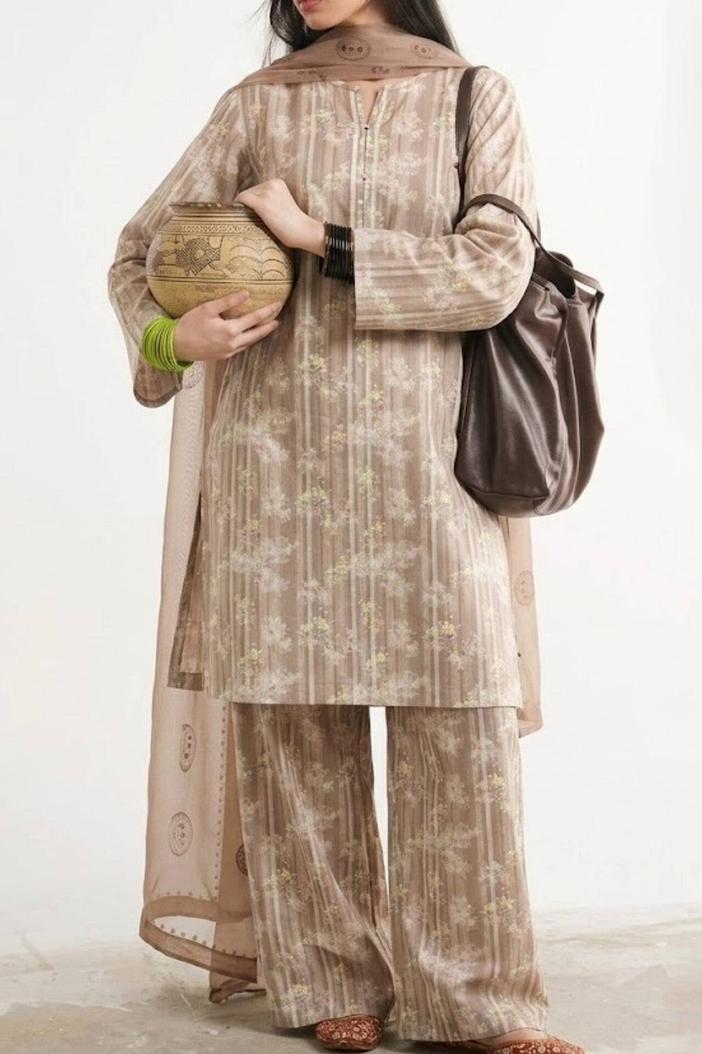 2pc moose brown co-ord set