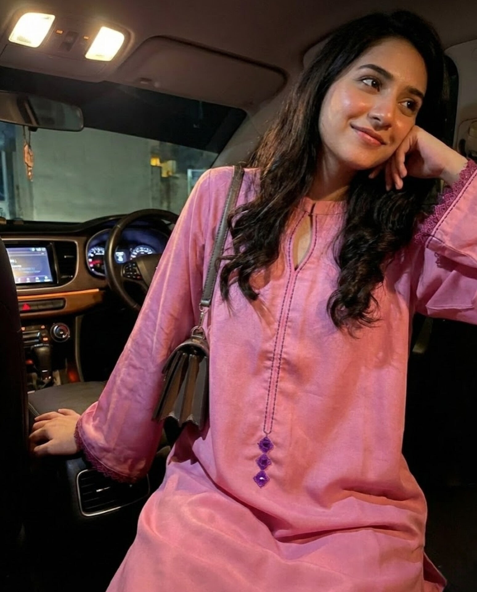 Levender 2pc Embroidered kurta