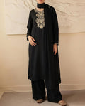 3pc qawali fully embroidered outfit