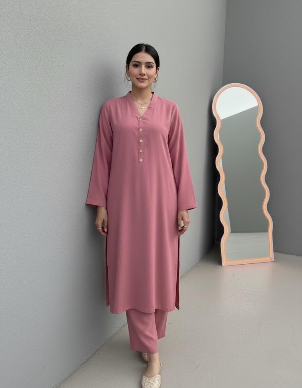 Lavender 2pc kurta