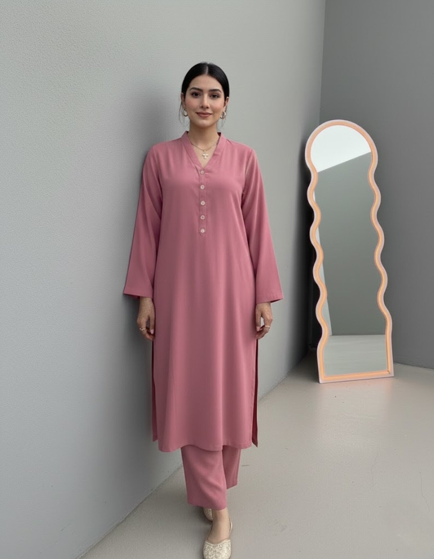 Lavender 2pc kurta