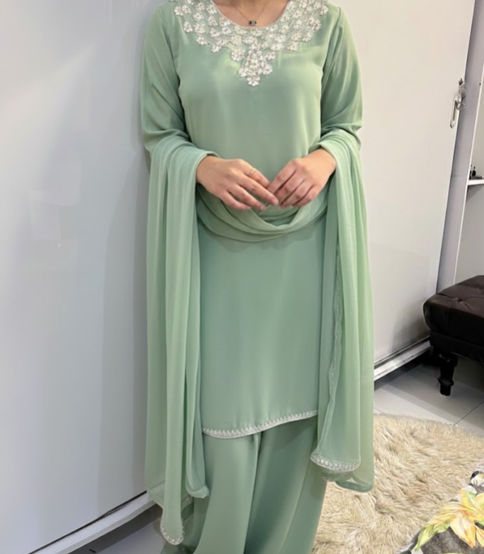 3pc ghazal outfit