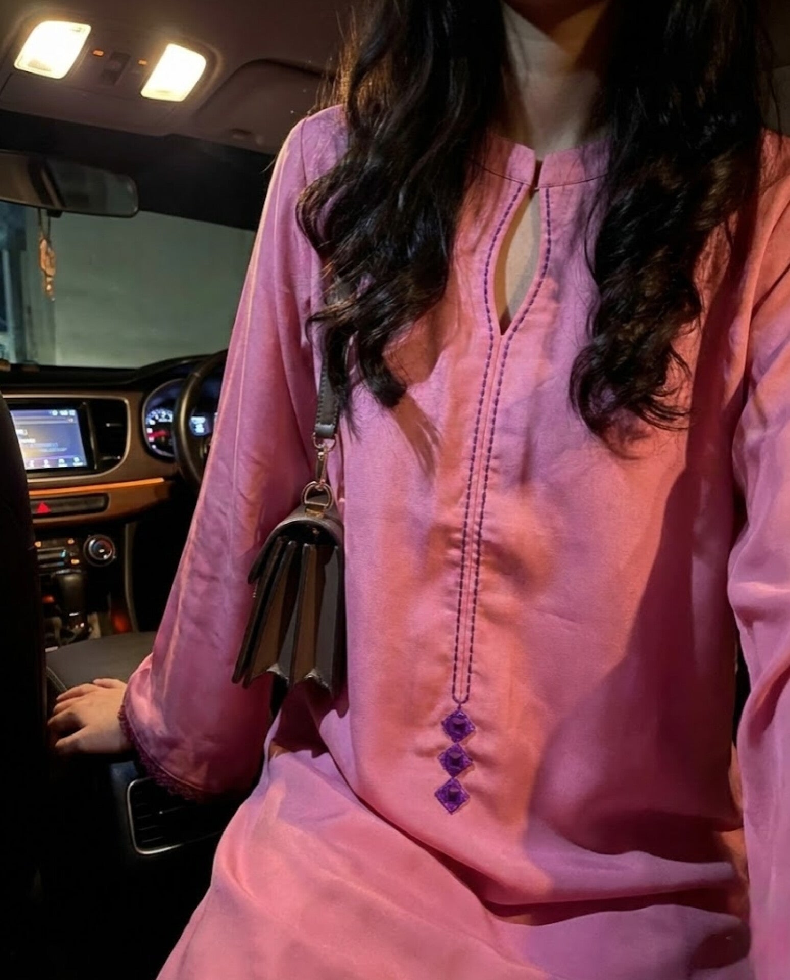 Levender 2pc Embroidered kurta