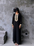 3pc zardozi black set