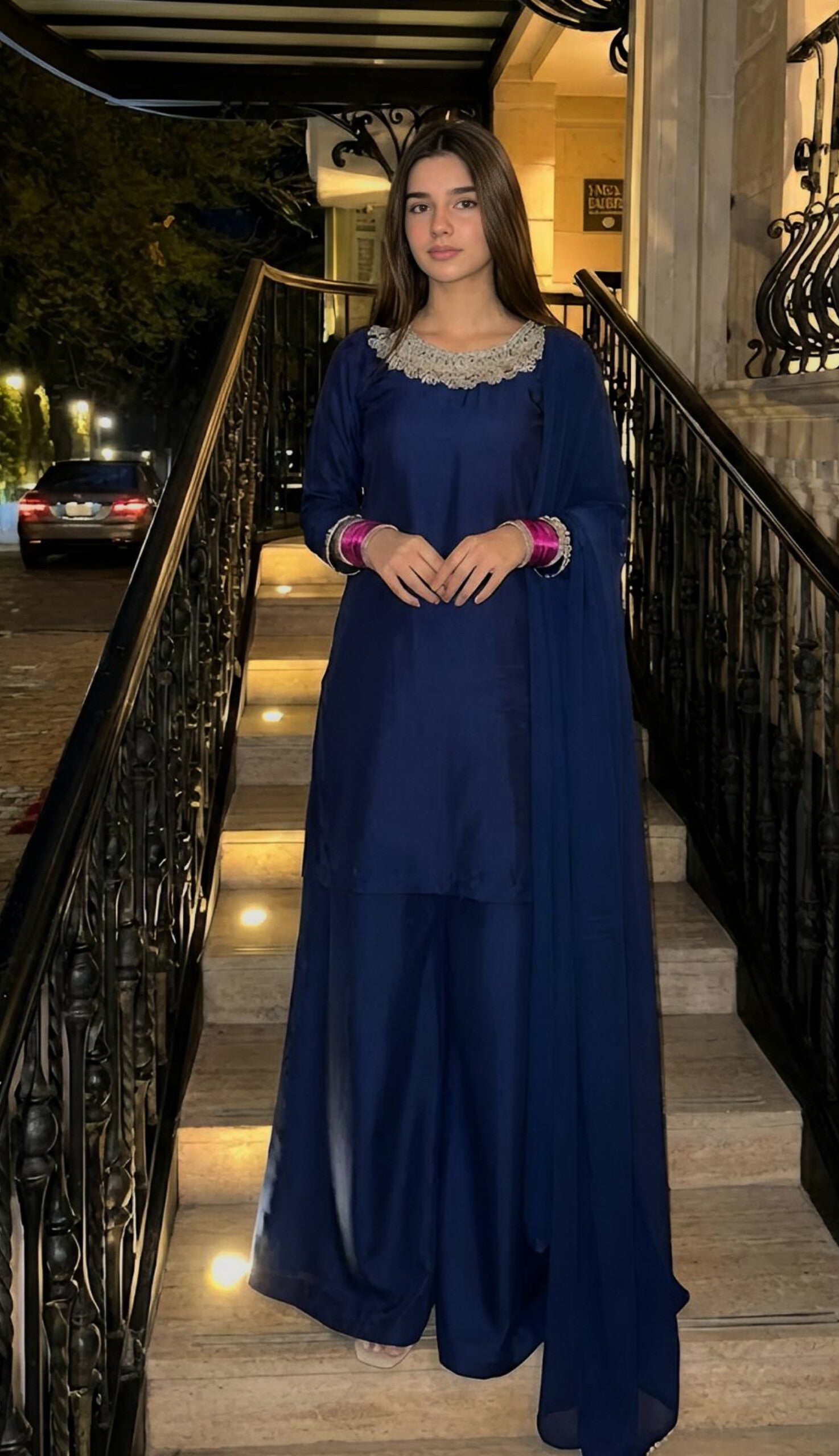 3pc Navy blue outfit